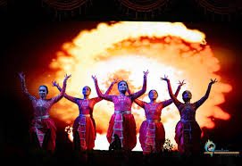 Festival dance spectacle